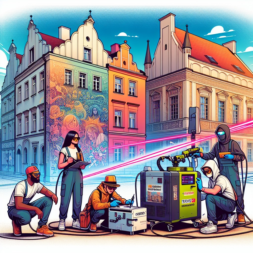 Czy czyszczenie laserem graffiti w Legnicy jest skuteczne?